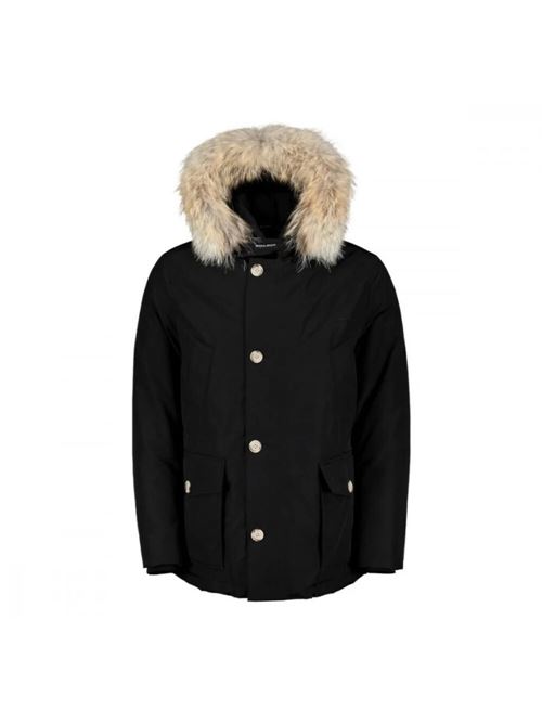 arctic detachable fur anorak WOOLRICH | CFWOOU0484MRUT0001.BLK